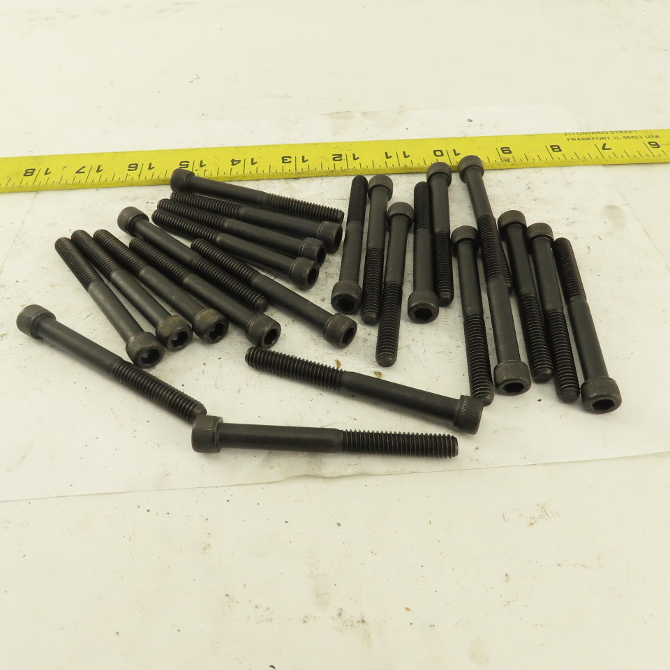 5/16-18 x 3" SHCS Socket Head Cap Screw Lot Of 26