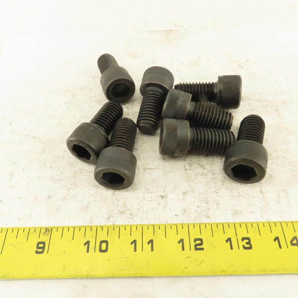 5/8-11 x 1-1/4" SHCS Socket Head Cap Screw Lot Of 8