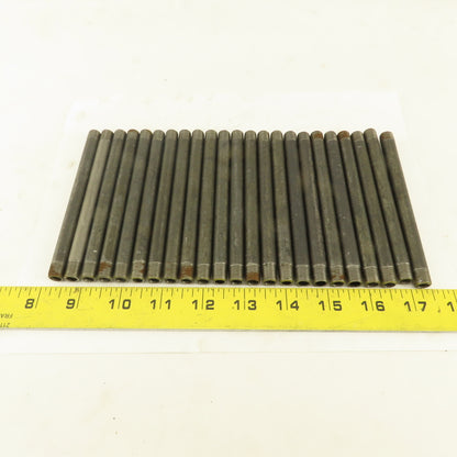 1/8" x 5" Schedule 40 Steel Welded Black Pipe Nipple Lot of 23