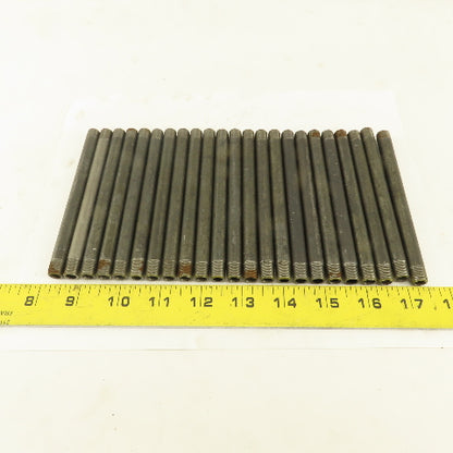 1/8" x 5" Schedule 40 Steel Welded Black Pipe Nipple Lot of 23