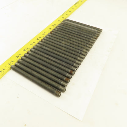 1/8" x 5" Schedule 40 Steel Welded Black Pipe Nipple Lot of 23