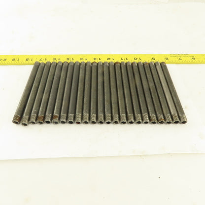 1/8" x 5" Schedule 40 Steel Welded Black Pipe Nipple Lot of 23