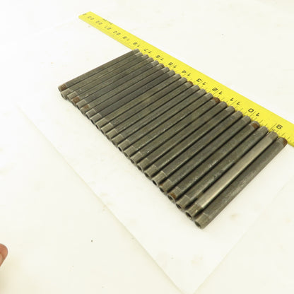 1/8" x 5" Schedule 40 Steel Welded Black Pipe Nipple Lot of 23