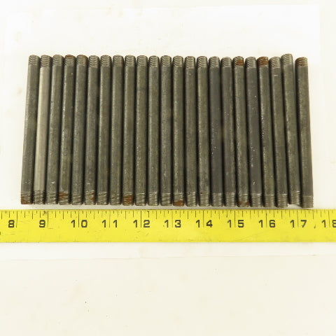 1/8" x 5" Schedule 40 Steel Welded Black Pipe Nipple Lot of 23