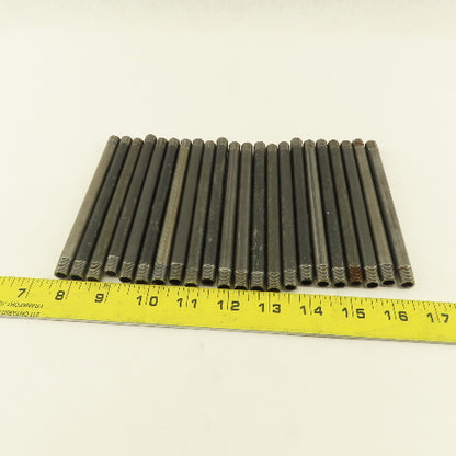 1/8" x 5-1/2" Schedule 40 Steel Welded Black Pipe Nipple Lot of 22