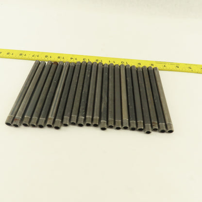 1/8" x 5-1/2" Schedule 40 Steel Welded Black Pipe Nipple Lot of 22