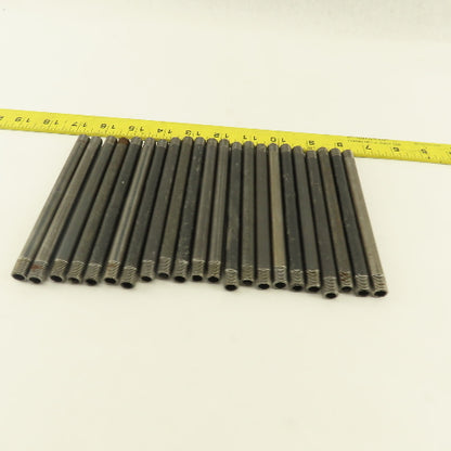 1/8" x 5-1/2" Schedule 40 Steel Welded Black Pipe Nipple Lot of 22
