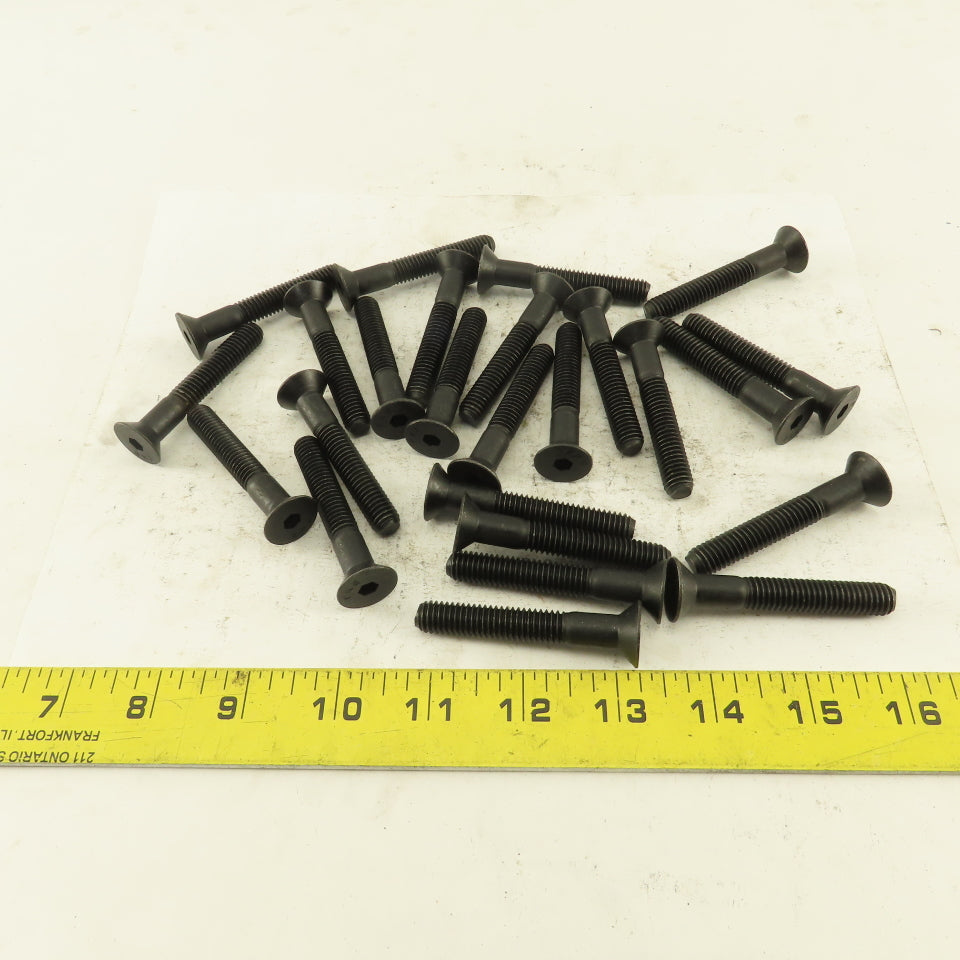 3/8-16 x 2-1/4" Flat Socket Head Cap Screw Lot Of 24