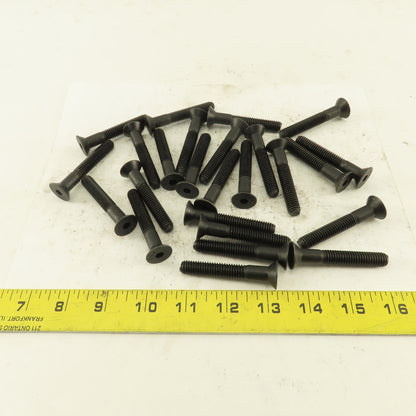 3/8-16 x 2-1/4" Flat Socket Head Cap Screw Lot Of 24