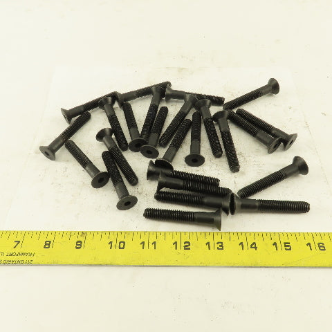 3/8-16 x 2-1/4" Flat Socket Head Cap Screw Lot Of 24