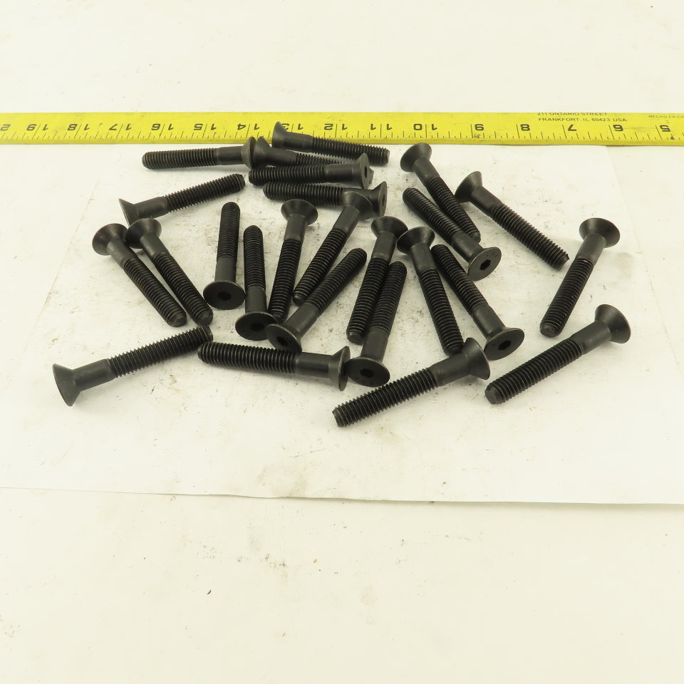 3/8-16 x 2-1/4" Flat Socket Head Cap Screw Lot Of 24