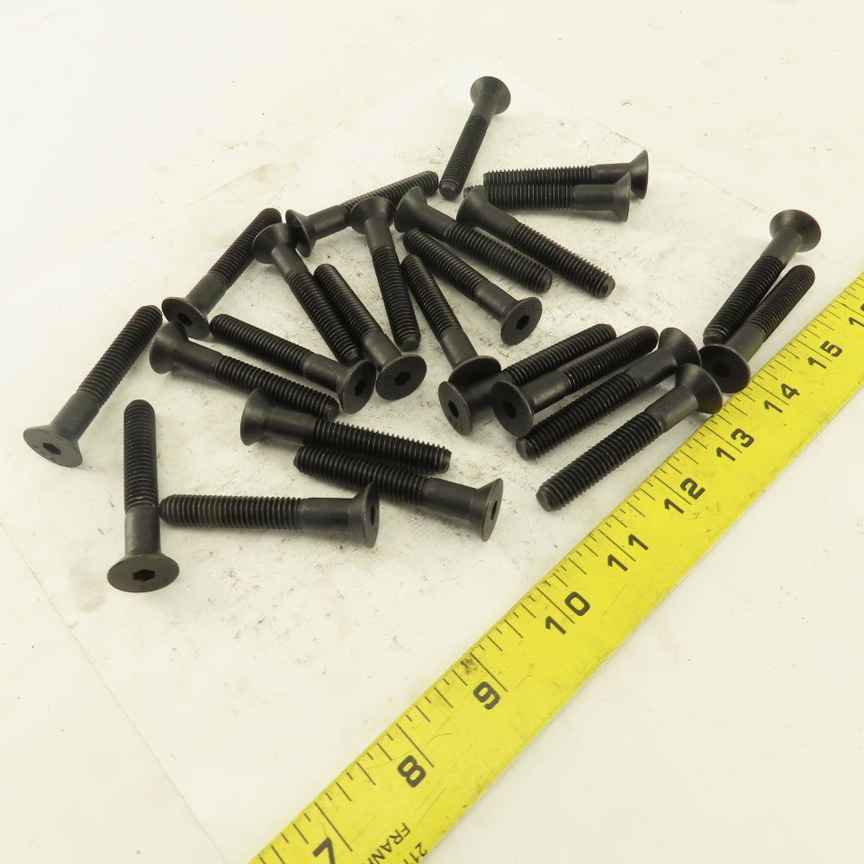 3/8-16 x 2-1/4" Flat Socket Head Cap Screw Lot Of 24