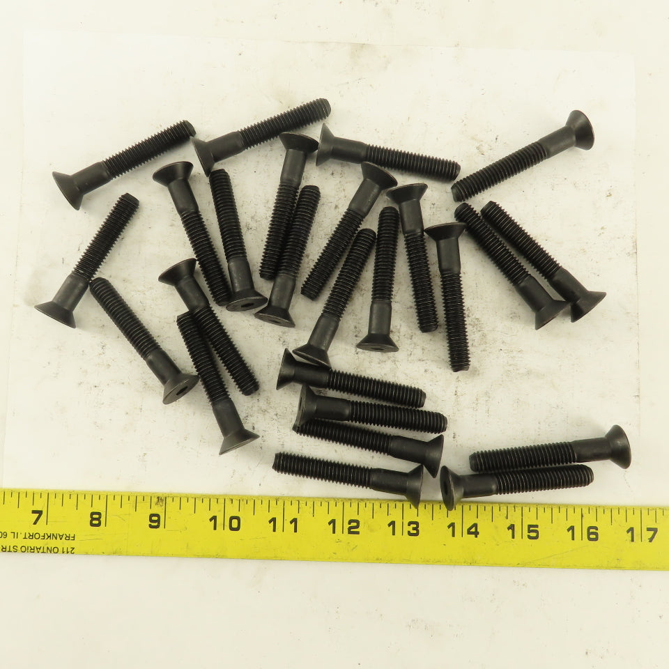 3/8-16 x 2-1/4" Flat Socket Head Cap Screw Lot Of 24