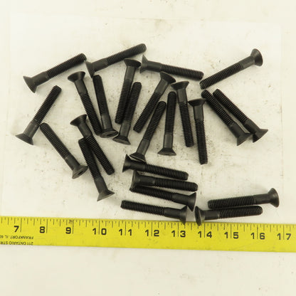3/8-16 x 2-1/4" Flat Socket Head Cap Screw Lot Of 24