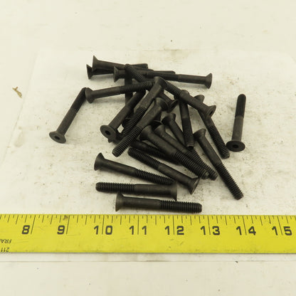 3/8-16 x 3" Flat Socket Head Cap Screw Lot Of 25