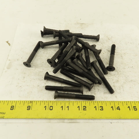 3/8-16 x 3" Flat Socket Head Cap Screw Lot Of 25