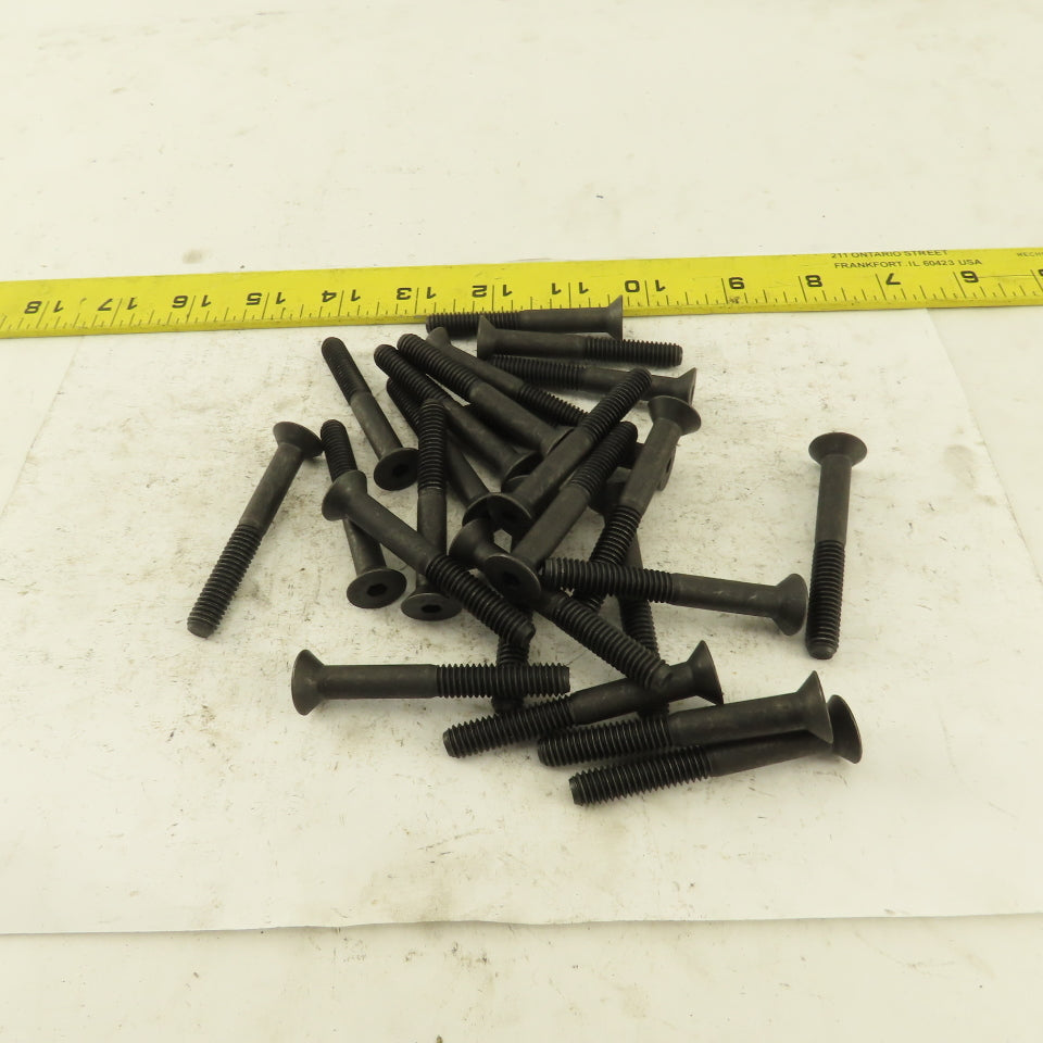 3/8-16 x 3" Flat Socket Head Cap Screw Lot Of 25