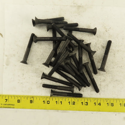 3/8-16 x 3" Flat Socket Head Cap Screw Lot Of 25