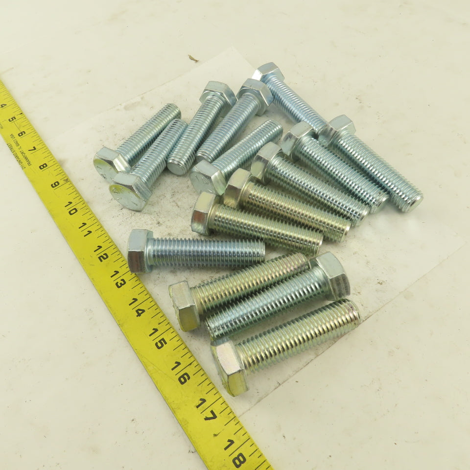 3/4-10 x 2-3/4" Full Thread Grade 5 Hex Head Bolt Lot Of 15