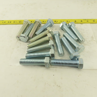 3/4-10 x 2-3/4" Full Thread Grade 5 Hex Head Bolt Lot Of 15