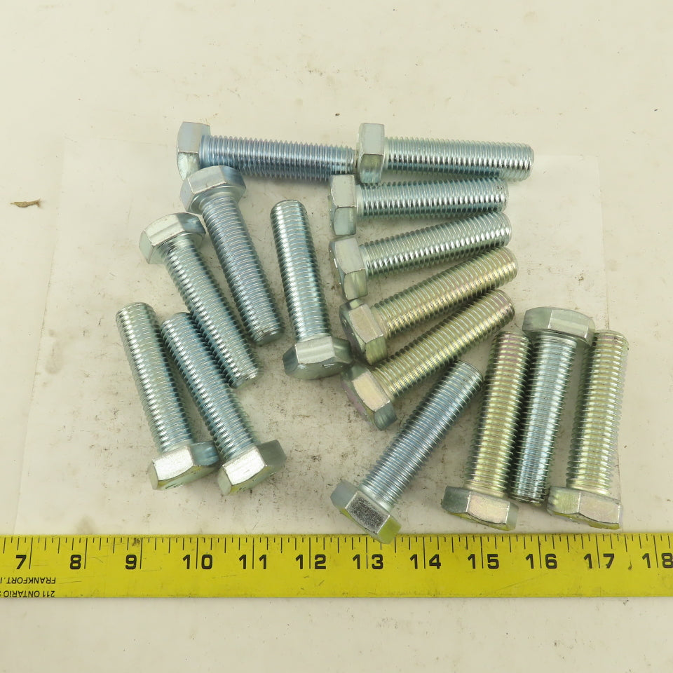 3/4-10 x 2-3/4" Full Thread Grade 5 Hex Head Bolt Lot Of 15