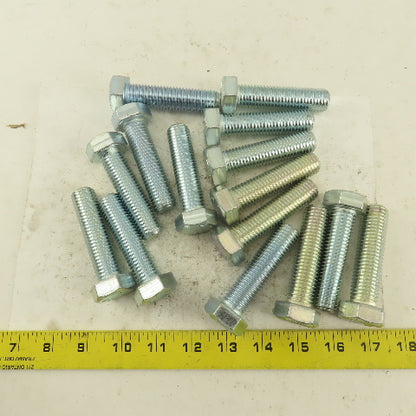 3/4-10 x 2-3/4" Full Thread Grade 5 Hex Head Bolt Lot Of 15