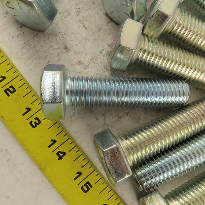 3/4-10 x 2-3/4" Full Thread Grade 5 Hex Head Bolt Lot Of 15