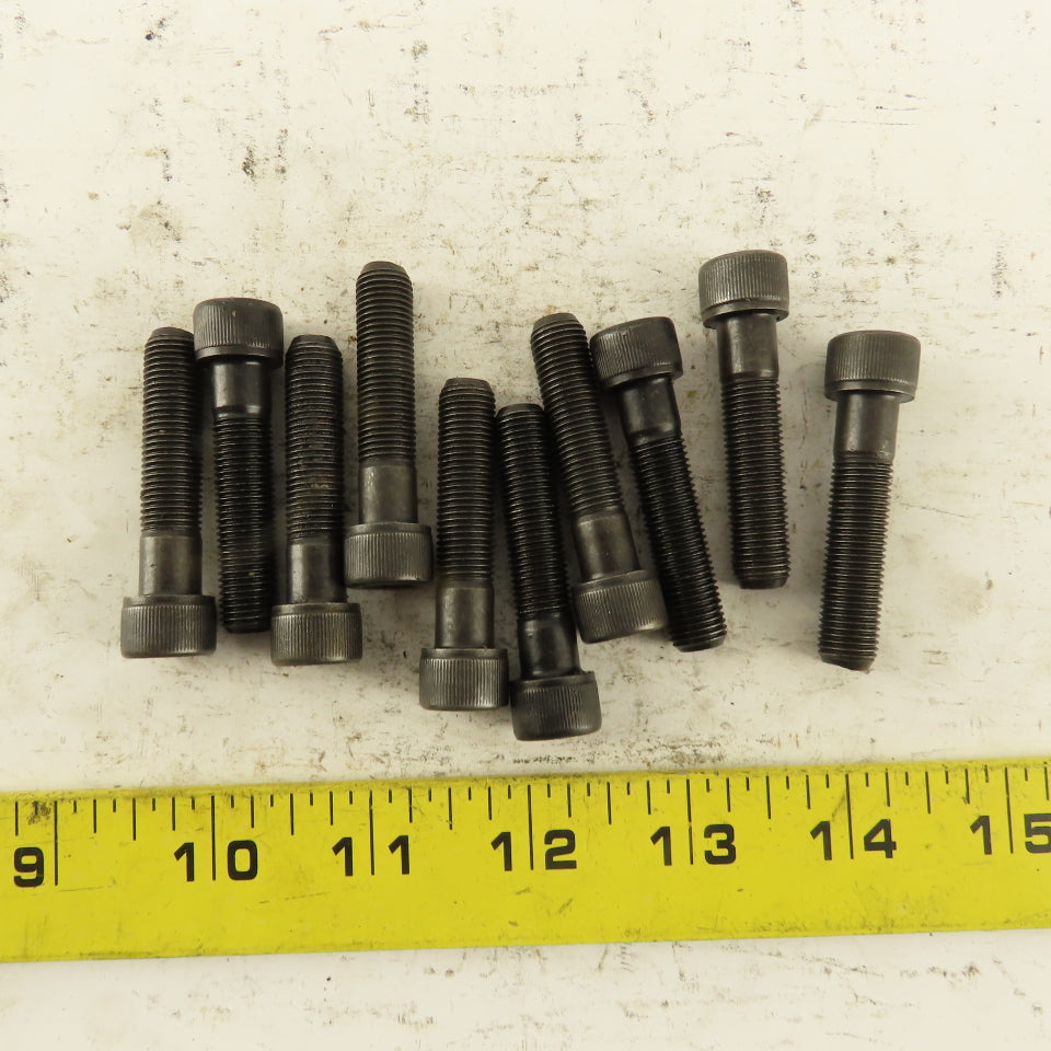 3/8-24 x 1-3/4" SHCS Socket Head Cap Screw Lot Of 10