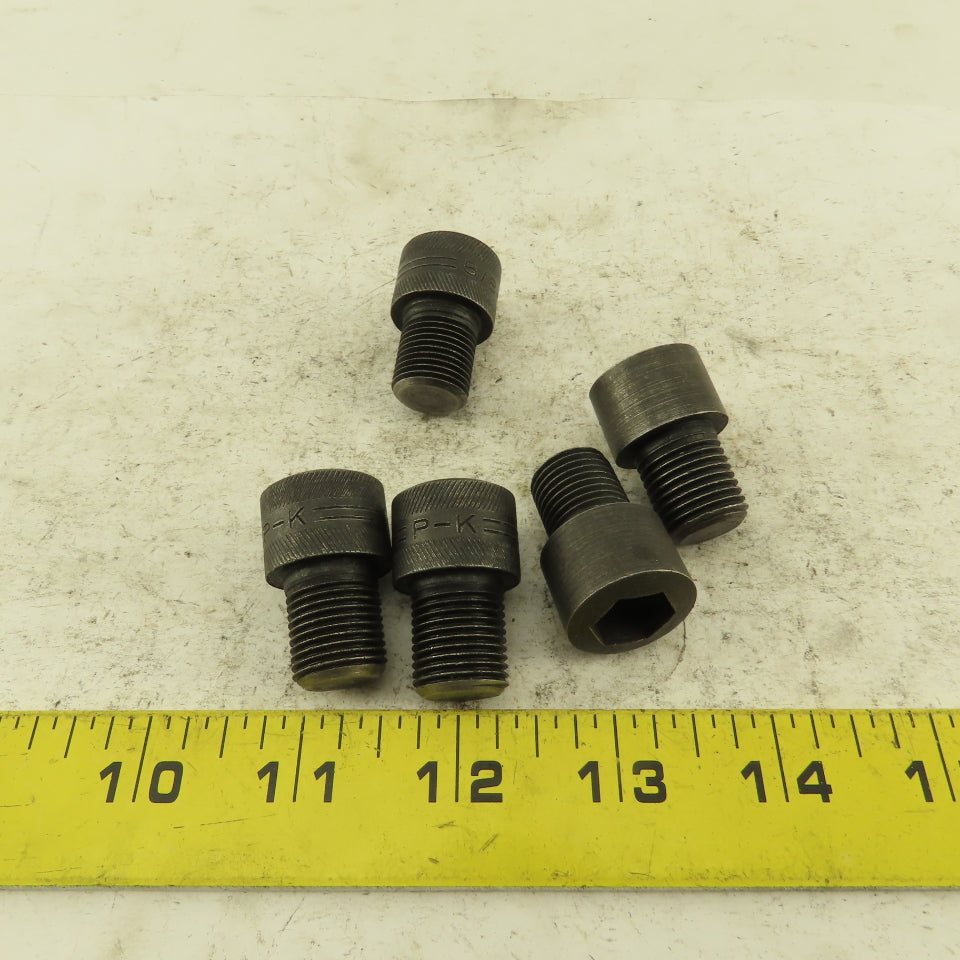 5/8-18 x 3/4" Socket Head Cap Screw Lot Of 5