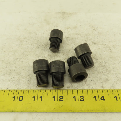 5/8-18 x 3/4" Socket Head Cap Screw Lot Of 5