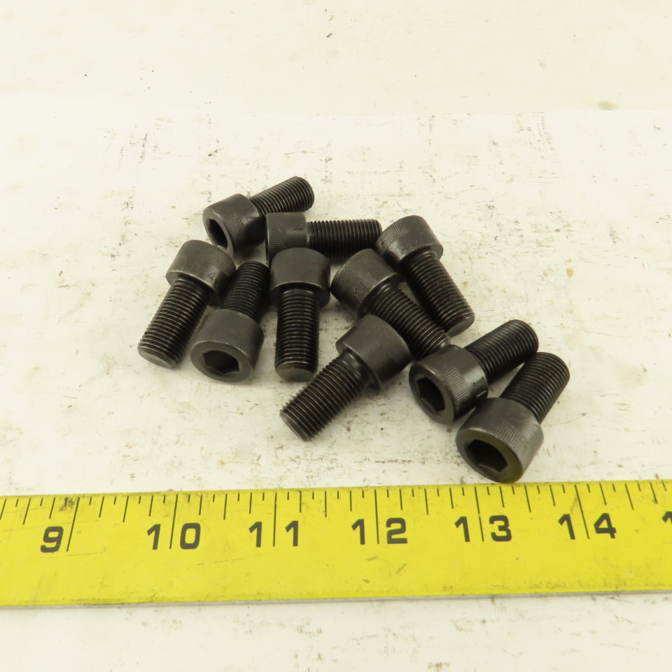 1/2-20 x 1" SHCS Socket Head Cap Screw Lot Of 10