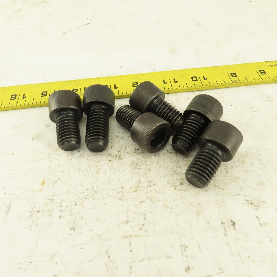 5/8-11 x 1" SHCS Socket Head Cap Screw Lot Of 6