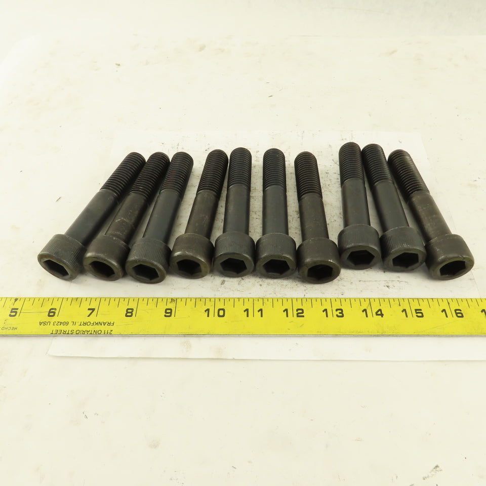 3/4-10 x 4" SHCS Socket Head Cap Screw Lot Of 10