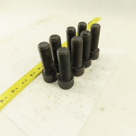 7/8-9 x 2-1/2" SHCS Socket Head Cap Screw Lot Of 8