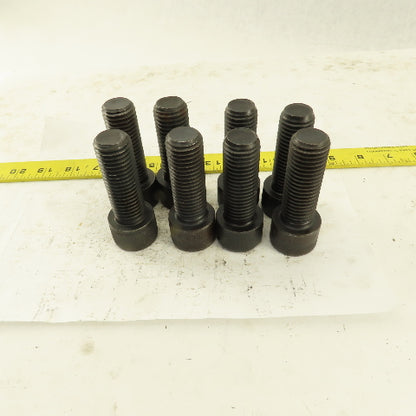 7/8-9 x 2-1/2" SHCS Socket Head Cap Screw Lot Of 8