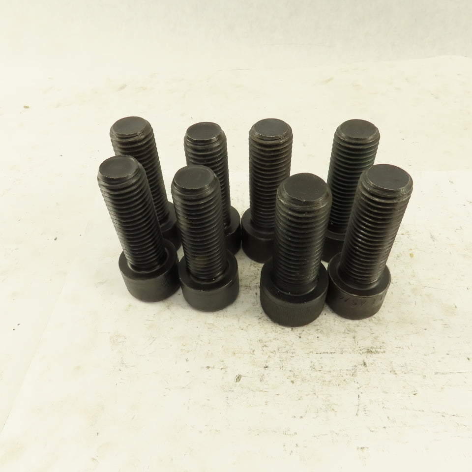 7/8-9 x 2-1/2" SHCS Socket Head Cap Screw Lot Of 8