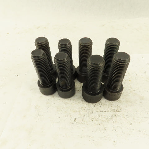 7/8-9 x 2-1/2" SHCS Socket Head Cap Screw Lot Of 8