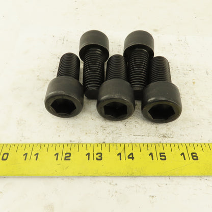 7/8-9 x 2" SHCS Socket Head Cap Screw Lot Of 5