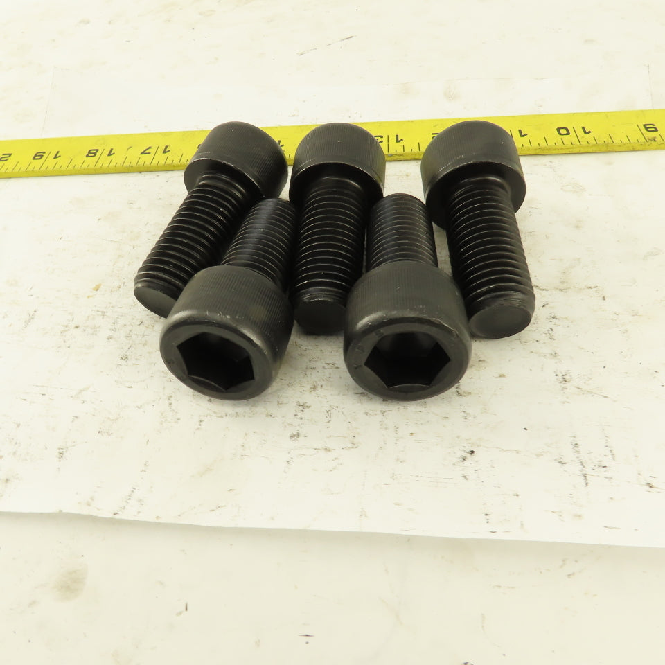 7/8-9 x 2" SHCS Socket Head Cap Screw Lot Of 5