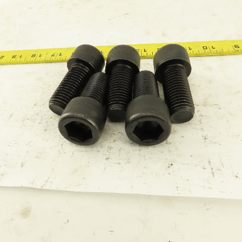 7/8-9 x 2" SHCS Socket Head Cap Screw Lot Of 5