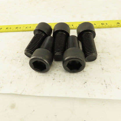 7/8-9 x 2" SHCS Socket Head Cap Screw Lot Of 5