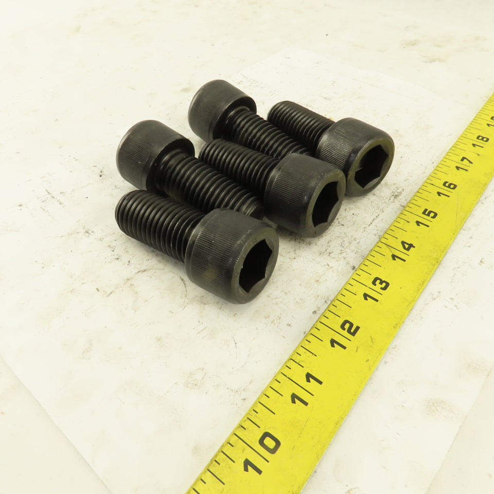 7/8-9 x 2" SHCS Socket Head Cap Screw Lot Of 5