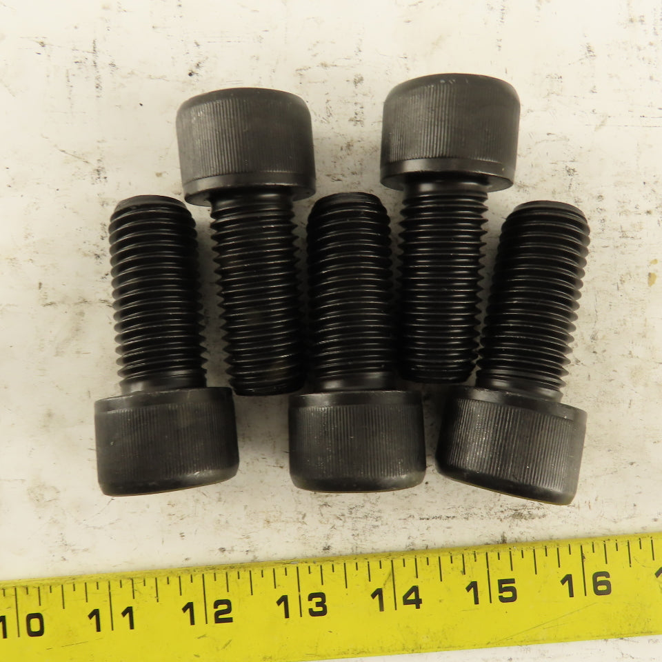 7/8-9 x 2" SHCS Socket Head Cap Screw Lot Of 5
