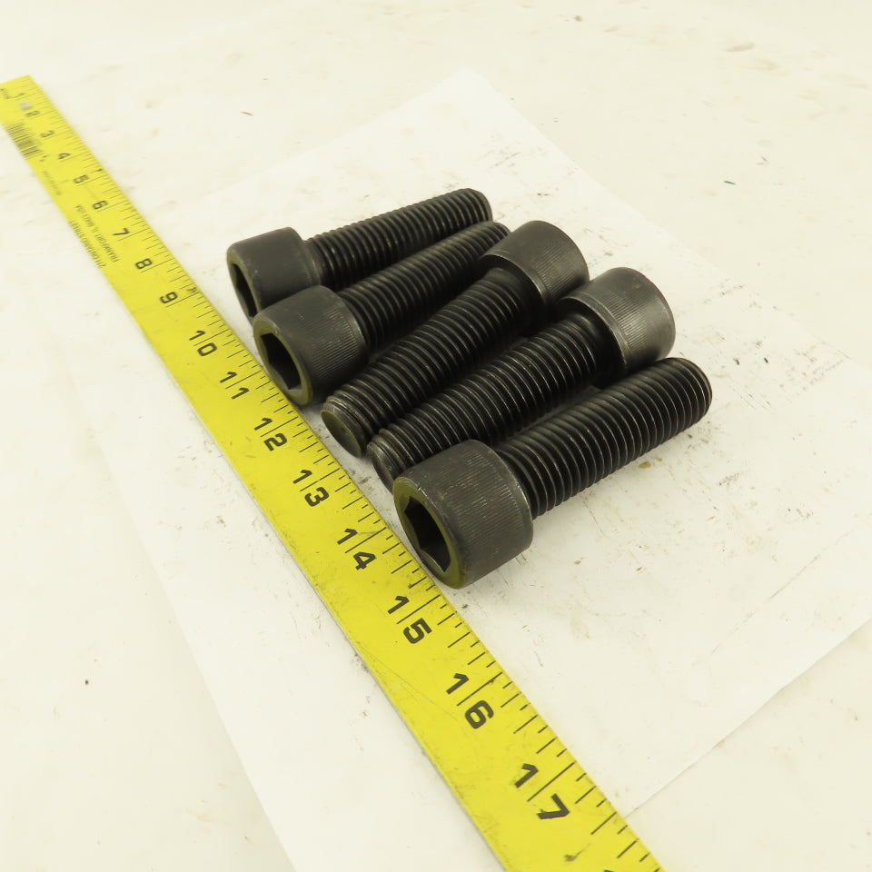 7/8-9 x 3" SHCS Socket Head Cap Screw Lot Of 5