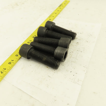 7/8-9 x 3" SHCS Socket Head Cap Screw Lot Of 5