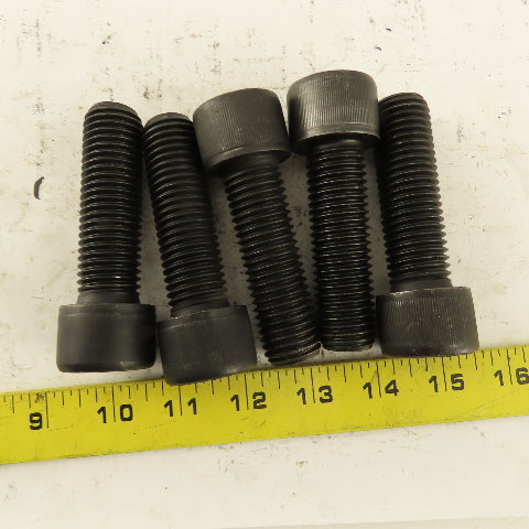 7/8-9 x 3" SHCS Socket Head Cap Screw Lot Of 5