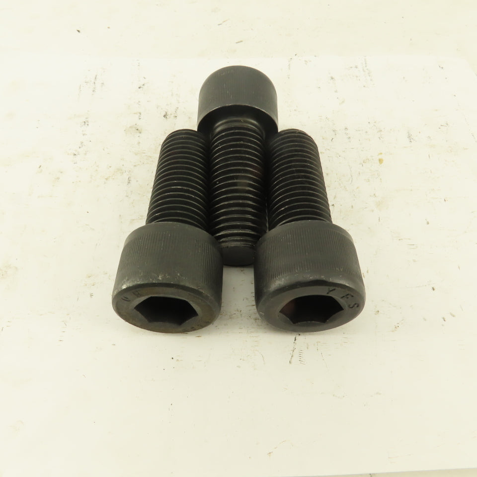 1"-8 x 3-1/2" Alloy SHCS Socket Head Cap Screw Lot Of 3