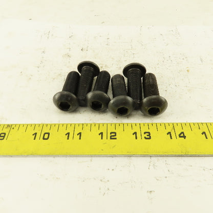 1/2-20 x 1-1/2" Button Head Cap Screw Lot Of 6