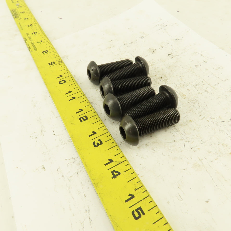1/2-20 x 1-1/2" Button Head Cap Screw Lot Of 6