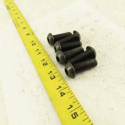 1/2-20 x 1-1/2" Button Head Cap Screw Lot Of 6